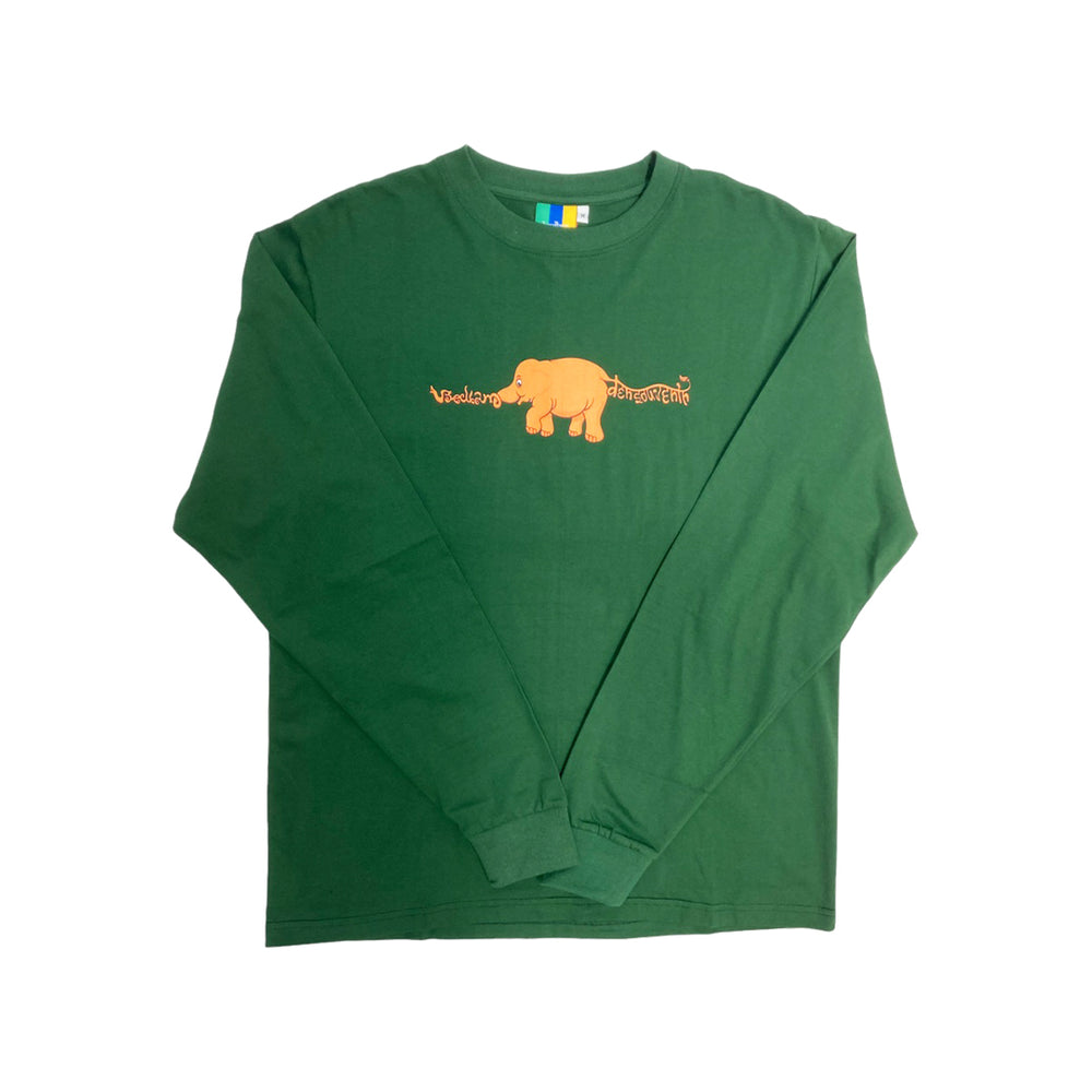 DEN x BEDLAM Chang Long Sleeve Tee, Green