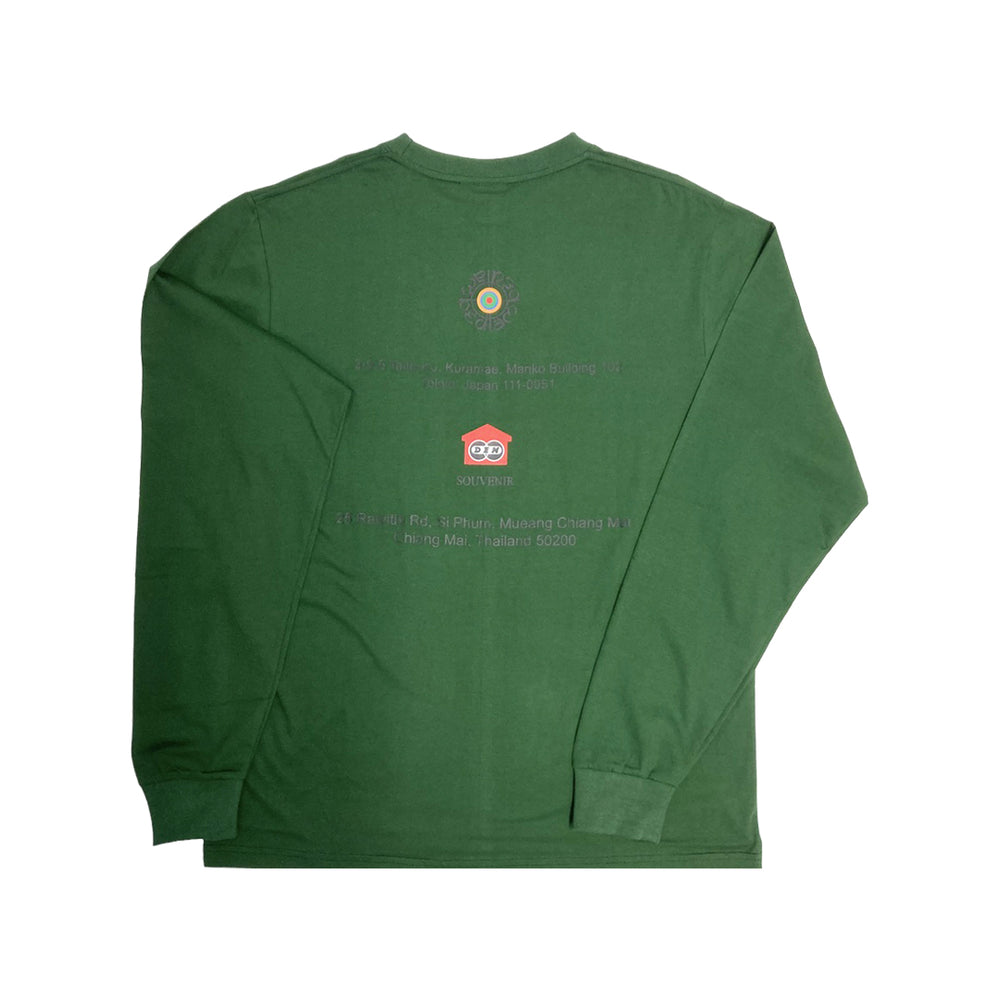 
                  
                    DEN x BEDLAM Chang Long Sleeve Tee, Green
                  
                