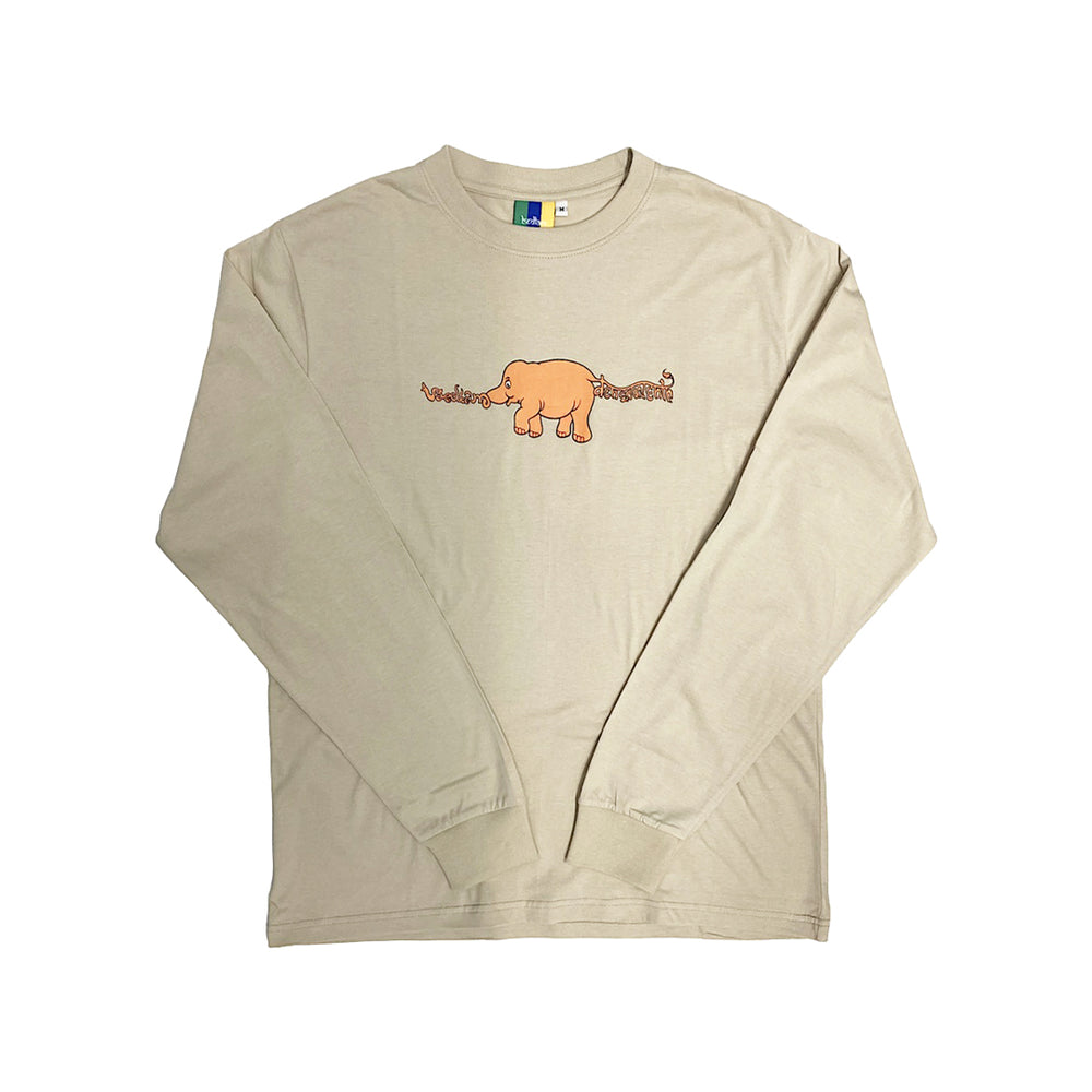 DEN x BEDLAM Chang Long Sleeve Tee, Khaki