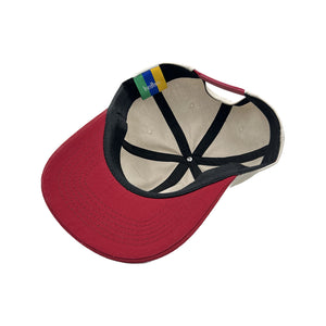 
                  
                    DEN x BEDLAM Logo Cap, Grey/Burgundy
                  
                