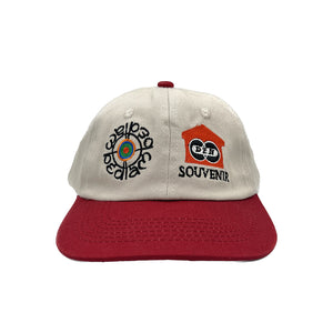 
                  
                    DEN x BEDLAM Logo Cap, Grey/Burgundy
                  
                