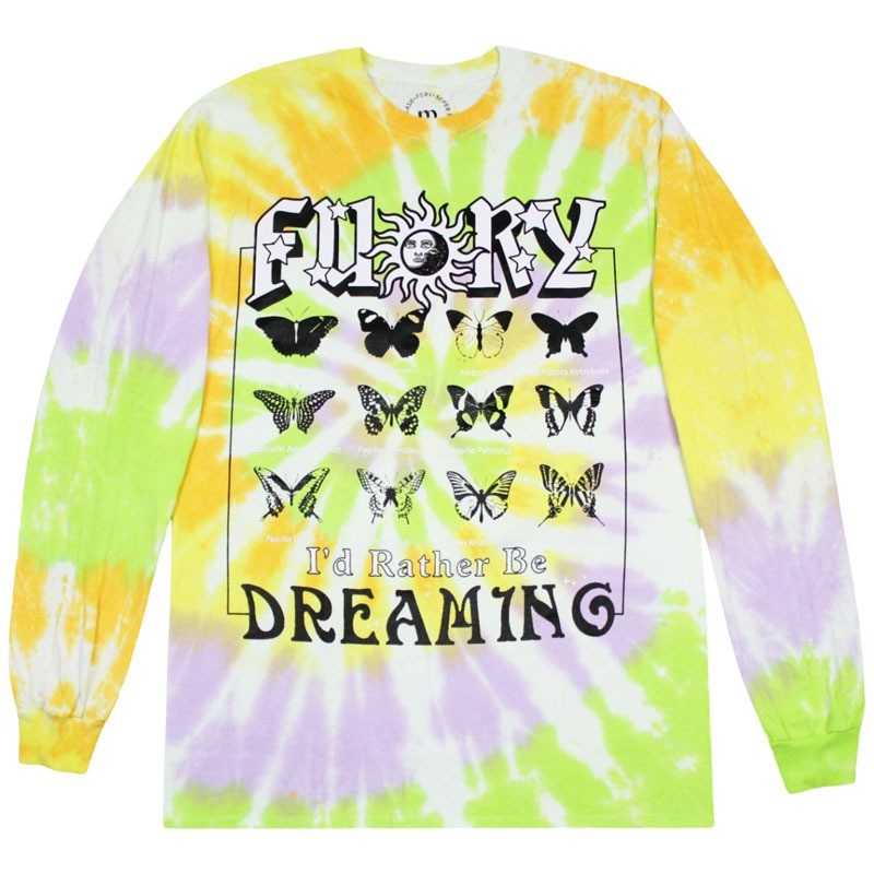 Tie-dye Long Sleeve, Green