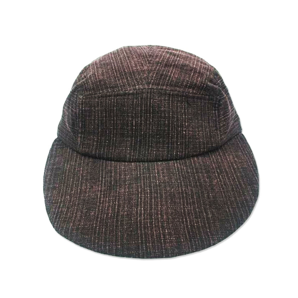 Hemp Longbill 5 Panel Cap, Burgundy