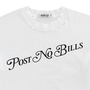 
                  
                    Post No Bills Tee, White
                  
                