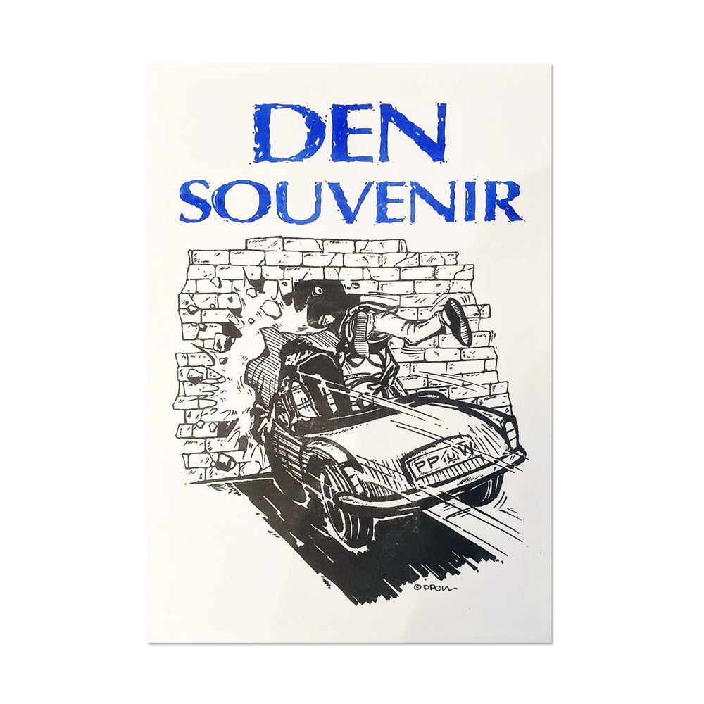 DEN Crash by PPOW Risograph Print, Multi