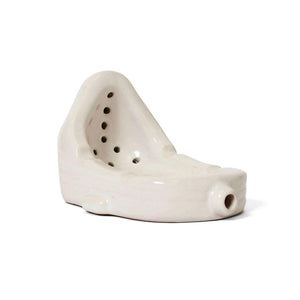 
                  
                    DEN Fountain Ceramic Incense Holder and Ashtray, White
                  
                